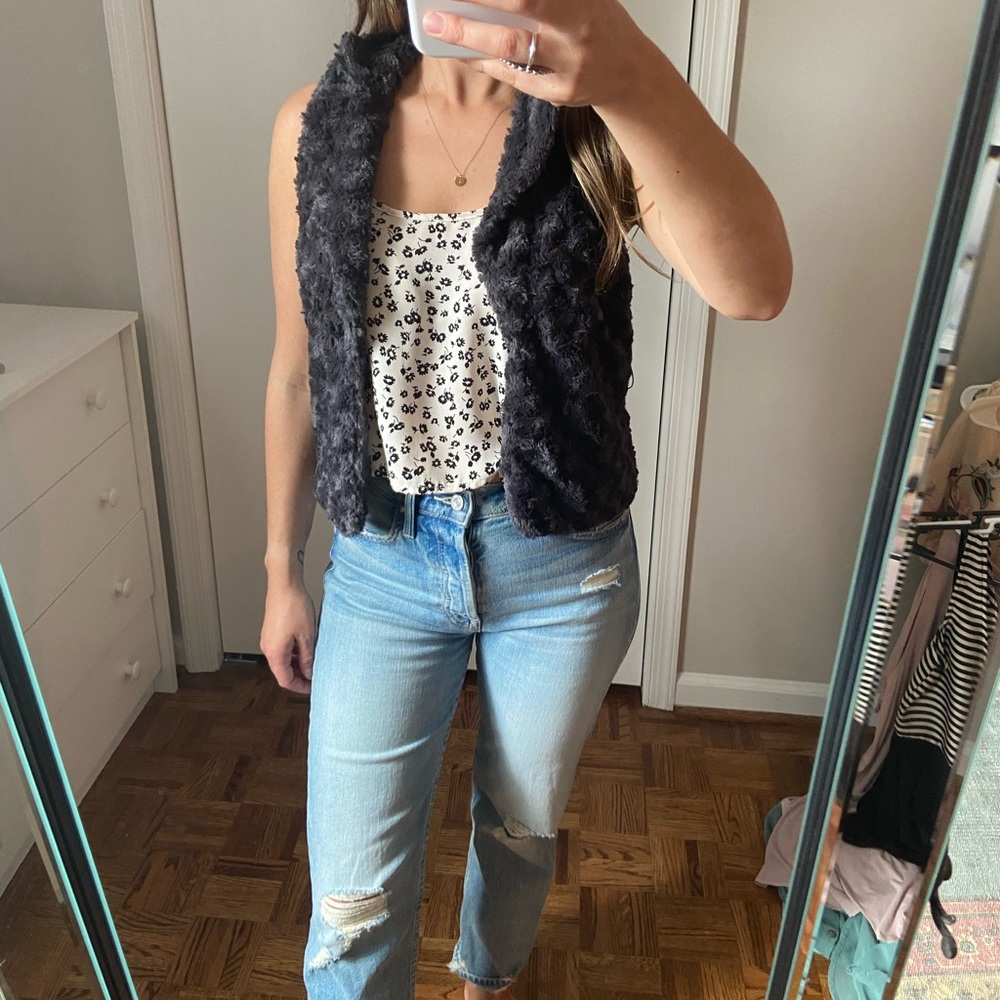 Fuzzy vest